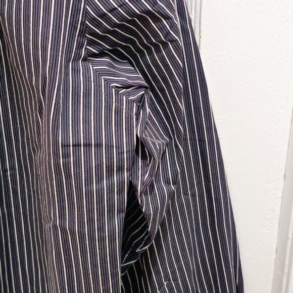 Brio Milano Men’s Contemporary-Fit Striped Long-Sleeve Shirt — Size M - Picture 11 of 14